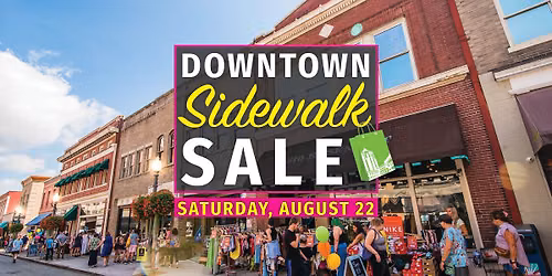 Downtown Roanoke Sidewalk Sale 