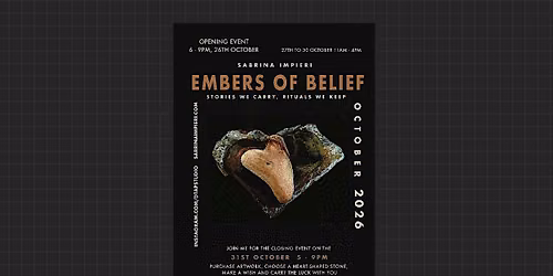 EMBERS OF BELIEF:\u00a0 STORIES WE CARRY, RITUALS WE KEEP