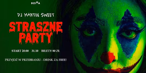 STRASZNE PARTY || DJ MARTIN SWEET || HALOWEEN 2K25