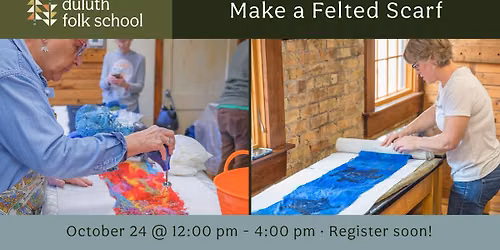 Make a Felted Scarf