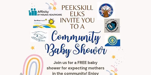 Peekskill Elks Free Community Baby Shower