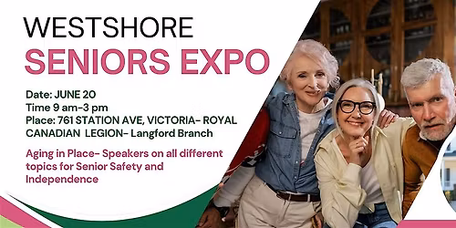 Langford\/Westshore 55+ Seniors Expo