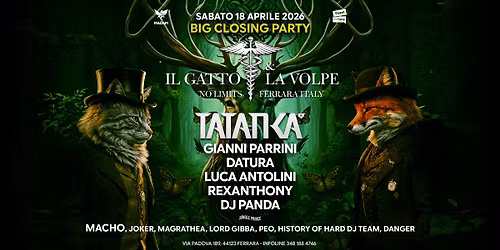 IL GATTO & LA VOLPE w\/ TATANKA