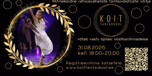 KOIT Tantsukooli katsed v\u00f5istlusr\u00fchmadesse