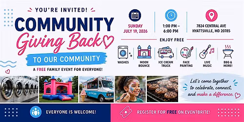 2nd Annual 809 Laundromat Community Day \u2014 FREE | Hyattsville, MD