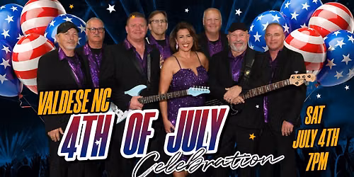 The Tonez LIVE @ Valdese 4th of July Celebration 