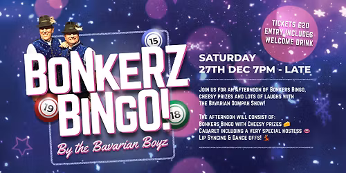 CHRISTMAS BONKERZ BINGO 