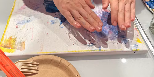Abstract Painting & Cocktails 