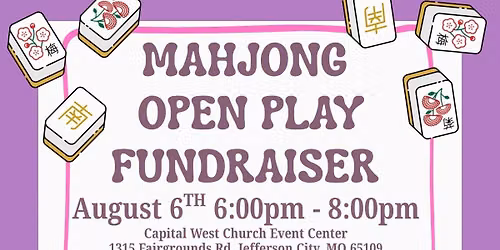 JC MomCo Mahjong Open Play Fundraiser
