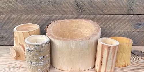 Green Wood Shrink Boxes