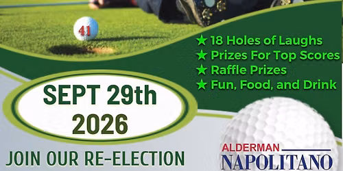 The 12th annual Alderman Napolitano golf outing