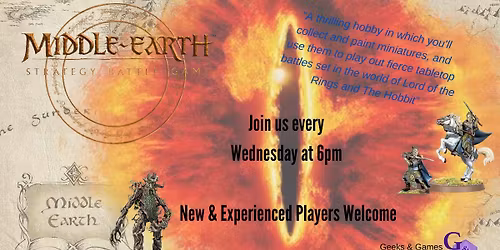 Middle Earth Strategy Weekly Play