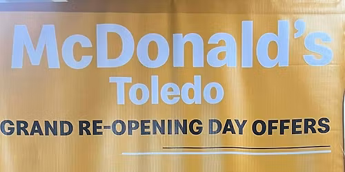 McDonald's Toledo City Branch Grand Reopening