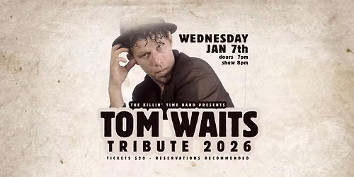Tom Waits Tribute 2025 at The Block Co.