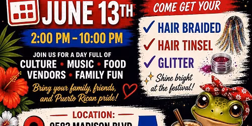 Boricua Hair Braiding at the Puerto Rican Festival