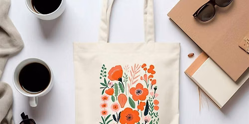 Wine trail -Tote bags Painting