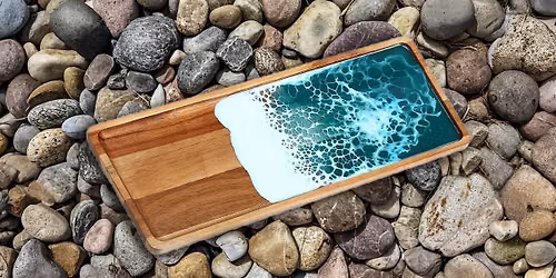 Ocean Epoxy Charcuterie Tray Workshop