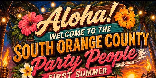 South Orange County Party People Summer luau