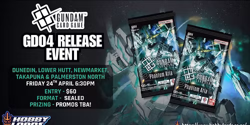 Gundam Card Game - GD04 Release Event!