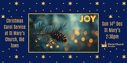 Christmas Carol Service at St Mary's, Commonweal Road, Old Town, Swindon.