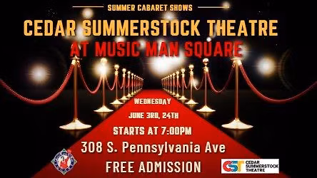 Cedar Summerstock Live at Music Man Square