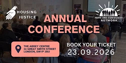 Housing Justice Annual Conference 2026