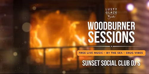 Lusty Glaze Beach - Woodburner Sessions - Sunset Social Club DJ's - FREE MUSIC