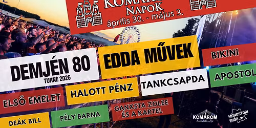 Kom\u00e1romi Napok 2026 \/\/ Monostori Er\u0151d 