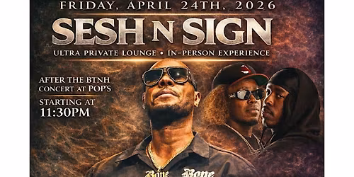 Ultra Private \u201cSesh n Sign\u201d after Bone Thugs N Harmony Concert