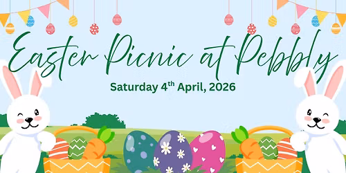 An Easter Picnic at Pebbly Beach