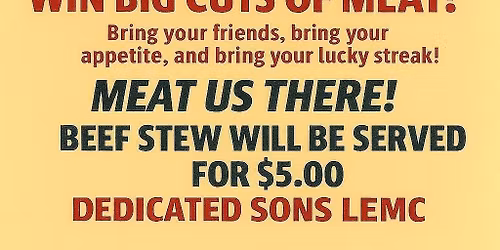 MEAT RAFFLE EXTRAVAGANZA