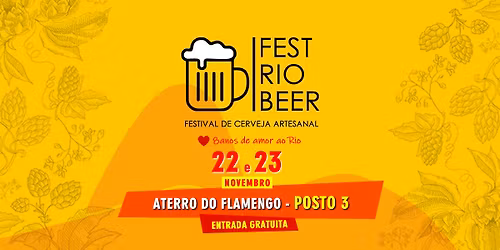 Festival de Cerveja Artesanal do Rio - 18\u00aa FestRioBeer no Aterro do Flamengo