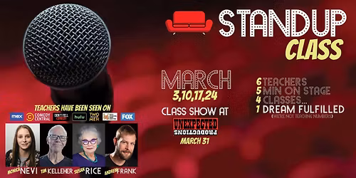 Stand Up Comedy Class!