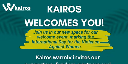 Welcome Event- Kairos Women's Hub