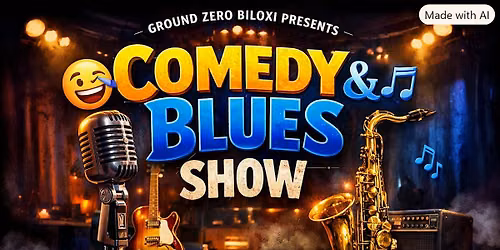 Comedy & Blues with a Live Band at Ground Zero Biloxi
