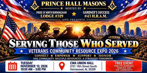 SERVING THOSE WHO SERVED Veterans Community Resource Expo 2026
