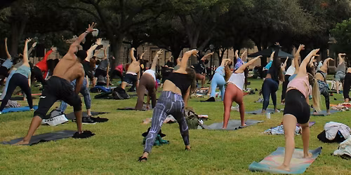 Free Yoga in the Park at San Gabriel Park