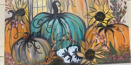 GOURD-GEOUS FALL PAINTINGS!