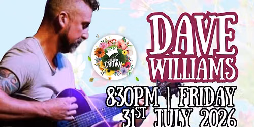 DAVE WILLIAMS | LIVE ACOUSTIC