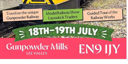 Railway Weekend \u2014 Gunpowder Mills