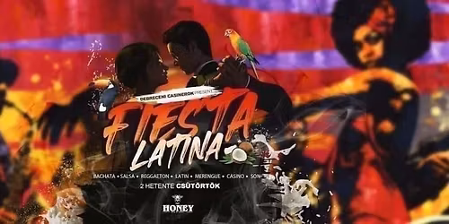 Fiesta Latina \ud83c\udfb6 salsa \u00e9s sensual party a HONEY-ban \ud83c\udfb6 10.30.