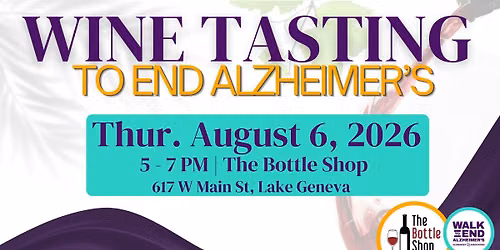 Wine Tasting to #ENDALZ