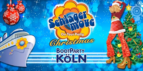 K\u00f6ln: Schlagermove CHRISTMAS Bootparty (AUSVERKAUFT)