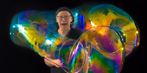 Amazing Bubble Man in Cumbernauld, 31 Jul, 11:30 & 14:00 