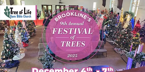 Brookline's 9th Annual Festival of Trees