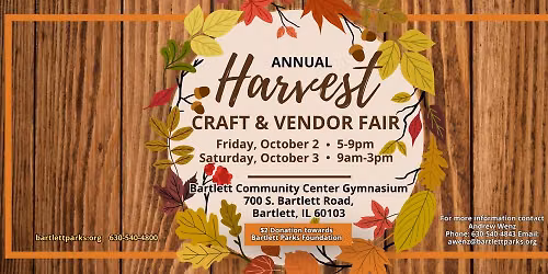 Annual Harvest Craft & Vendor Fair