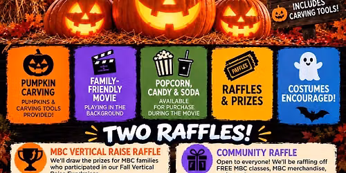 Family Friendly MBC Pumkin Carving Event