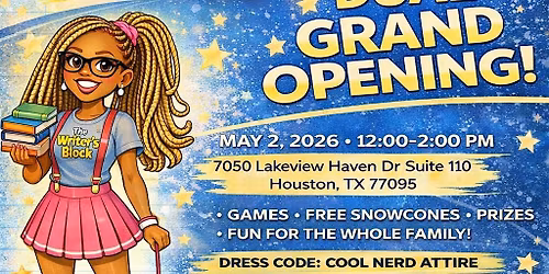 Bloom & Write: Grand Opening Experience