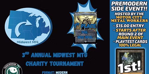 3rd Annual: Midwest MTG Charity Tournament