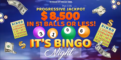 Tuesday Night Bingo!